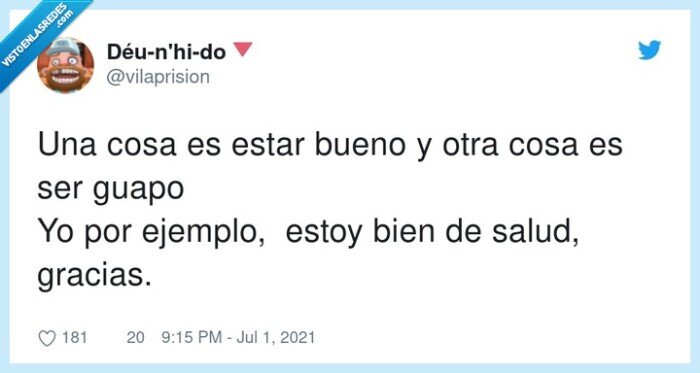 ejemplo,salud,estar bueno,guapo