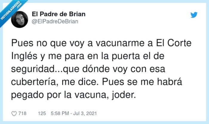 seguridad,cubertería,vacuna,corte inglés