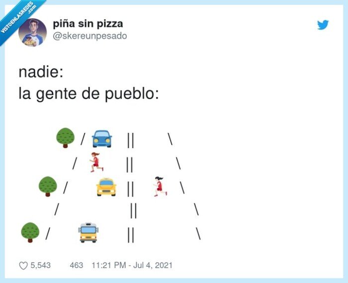 pueblo,cruzar,carretera,coches