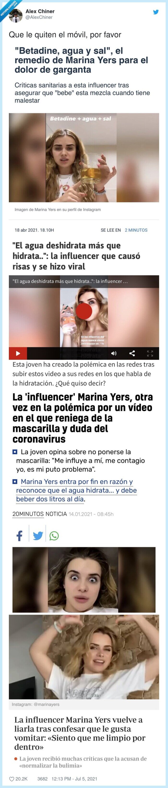 marina yers,wtf,titulares