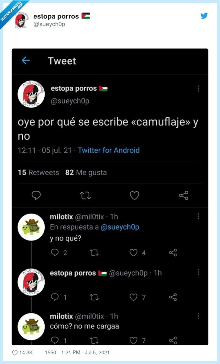 camuflaje,inexistinte