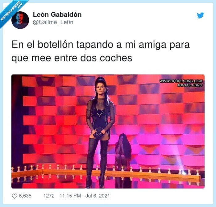 botellón,tapando,coches,amiga,mear
