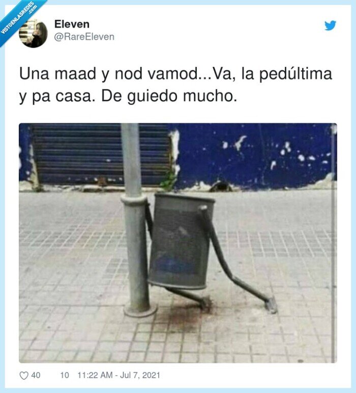 papelera,torcida,borracha,farola