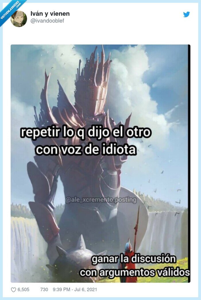 voz,idiota,discusión