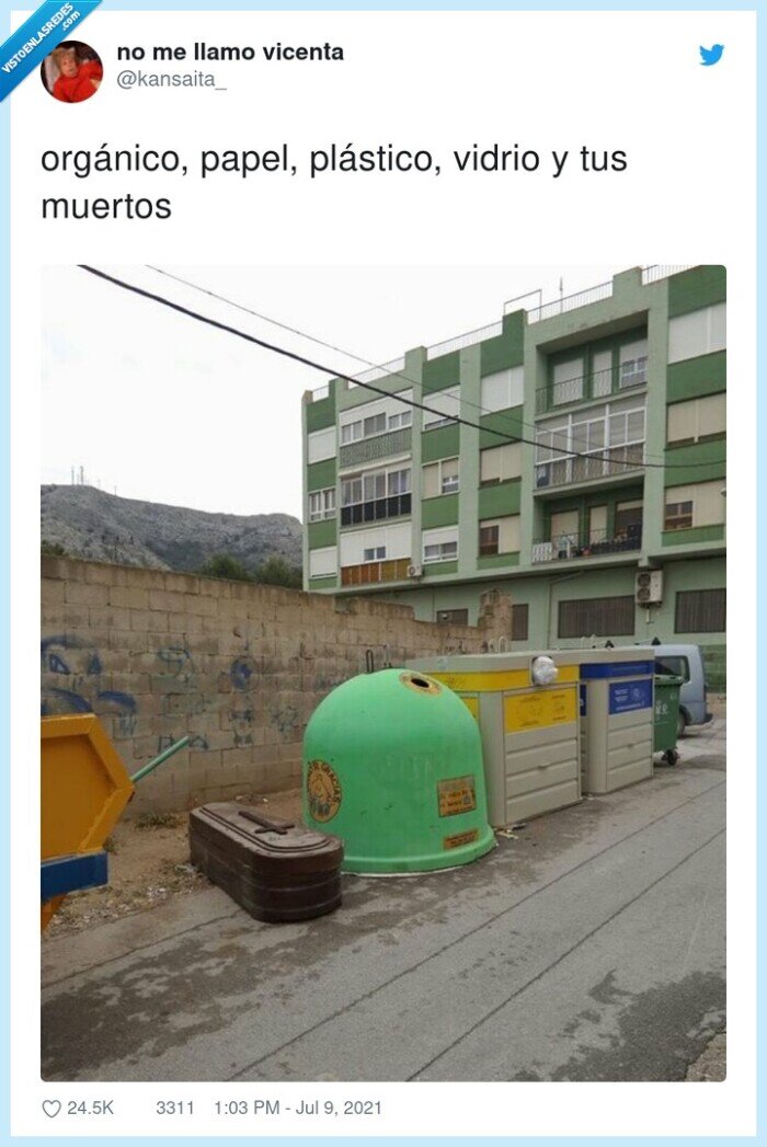 orgánico,plástico,muertos,papel,vidrio,contenedor