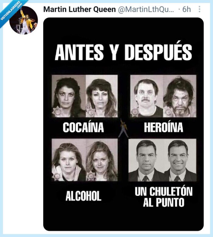 Meme,Pedro Sánchez,chuletón,Alberto Garzón