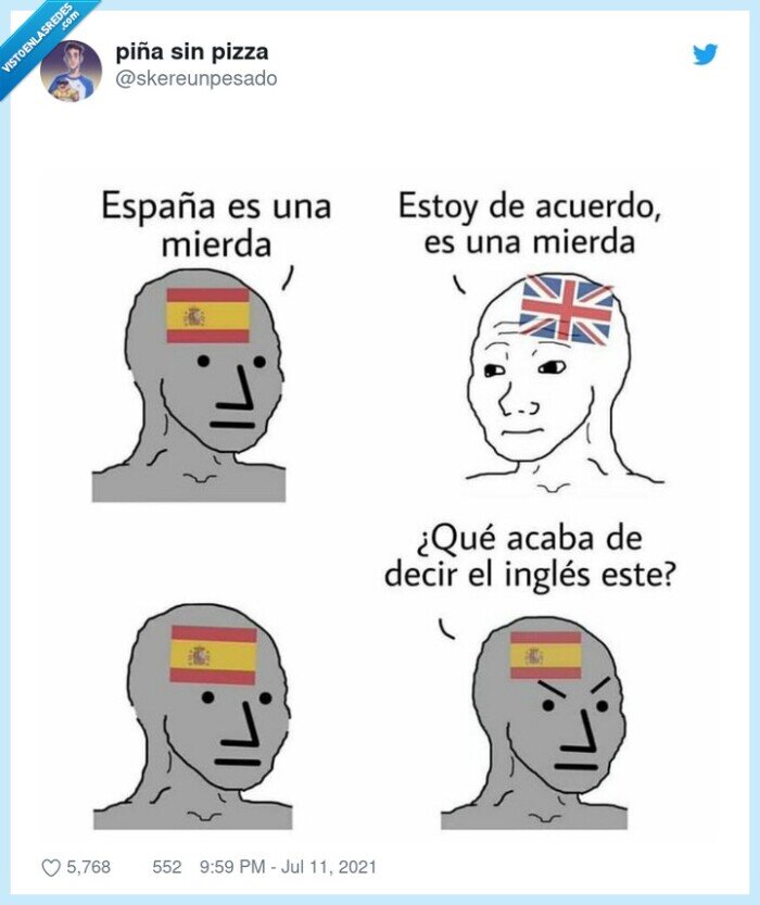 insultar,inglés,españa,mierda