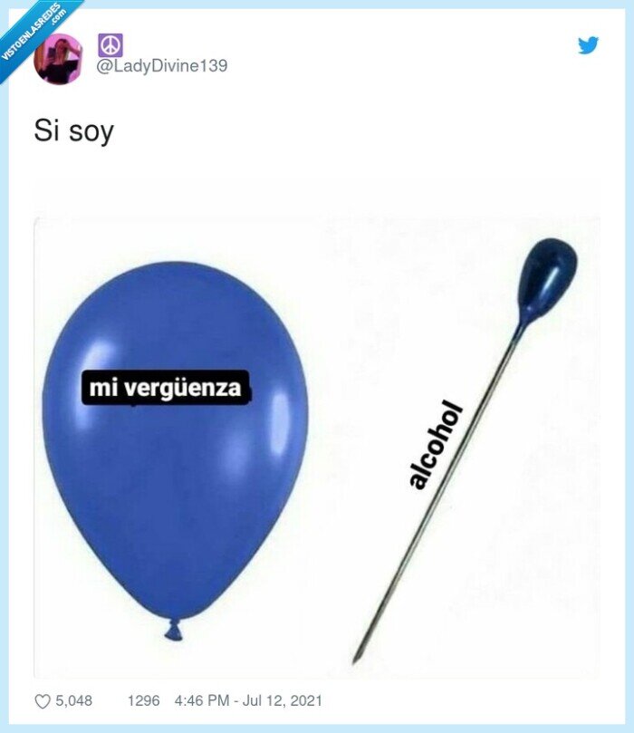 vergüenza,globo,aguja,alcohol