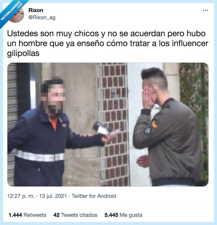 influencer,merecido,caranchoa