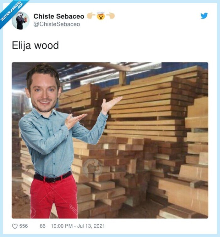 elijah wood,chistaco,madera