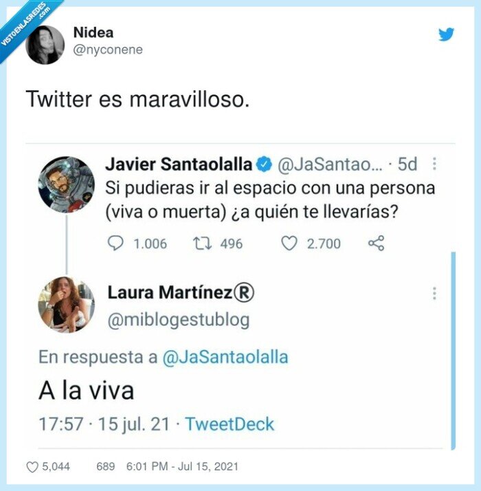 maravilloso,twitter,espacio,ir,viva,muerta