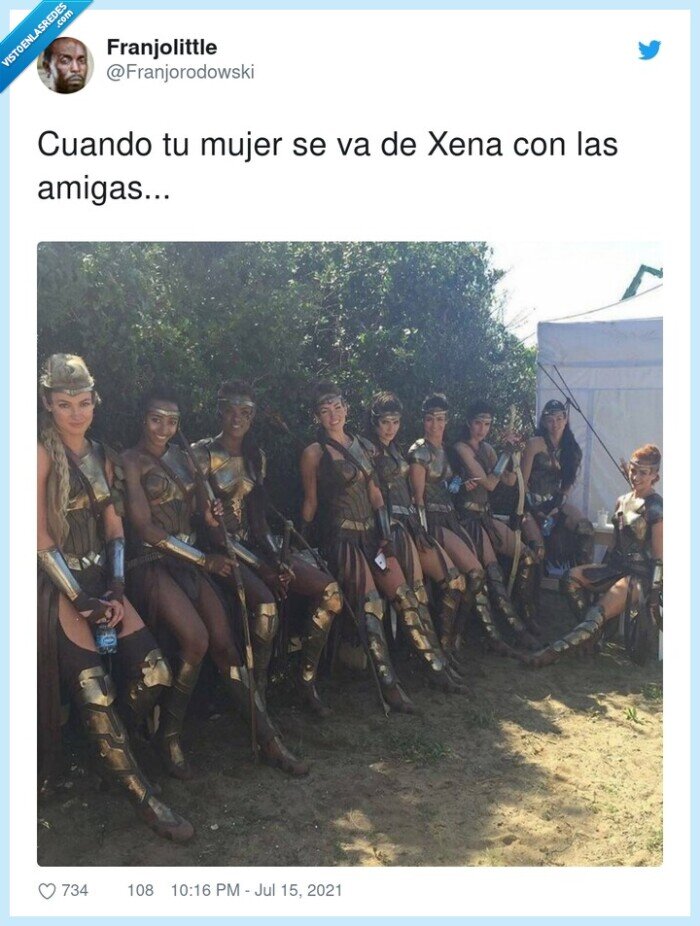 amigas,mujer,xena