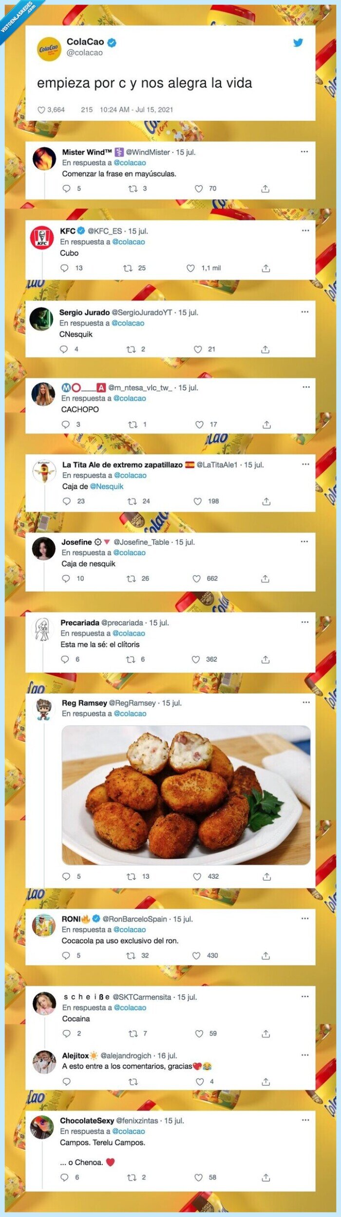 colacao,alegrar,palabra,c,empezar