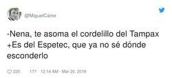 Enlace a Asomando el cordelillo, por @MiguelCaine