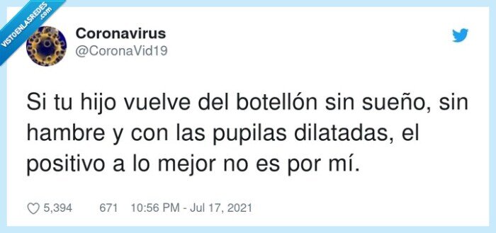 dilatadas,botellón,positivo,sueño,pupilas
