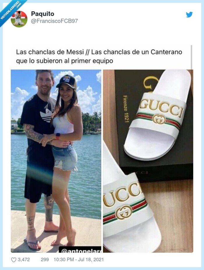 canteranos,dinero,chanclas,gucci,ostentación