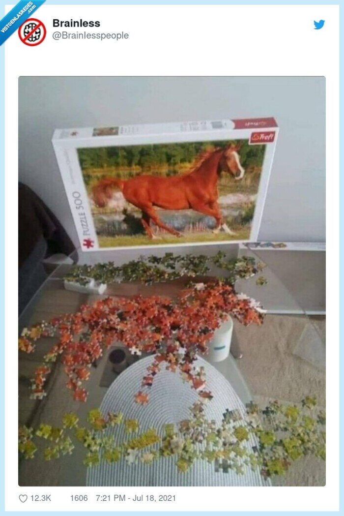 puzle,caballo