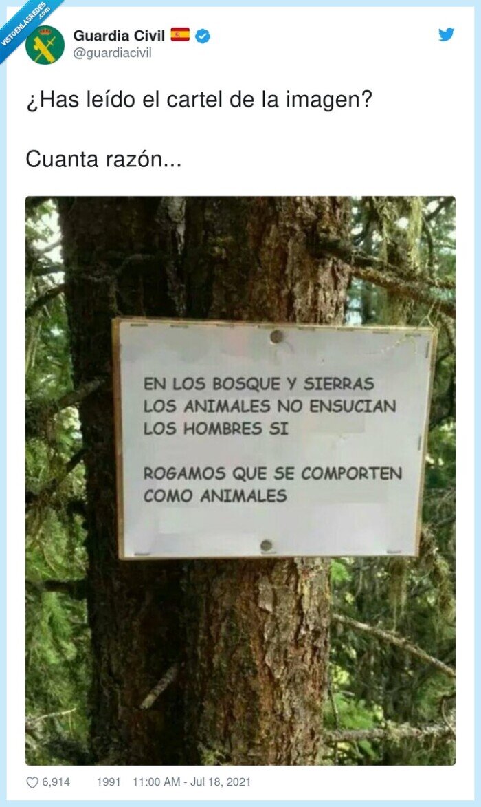 cartel,bosque,animales