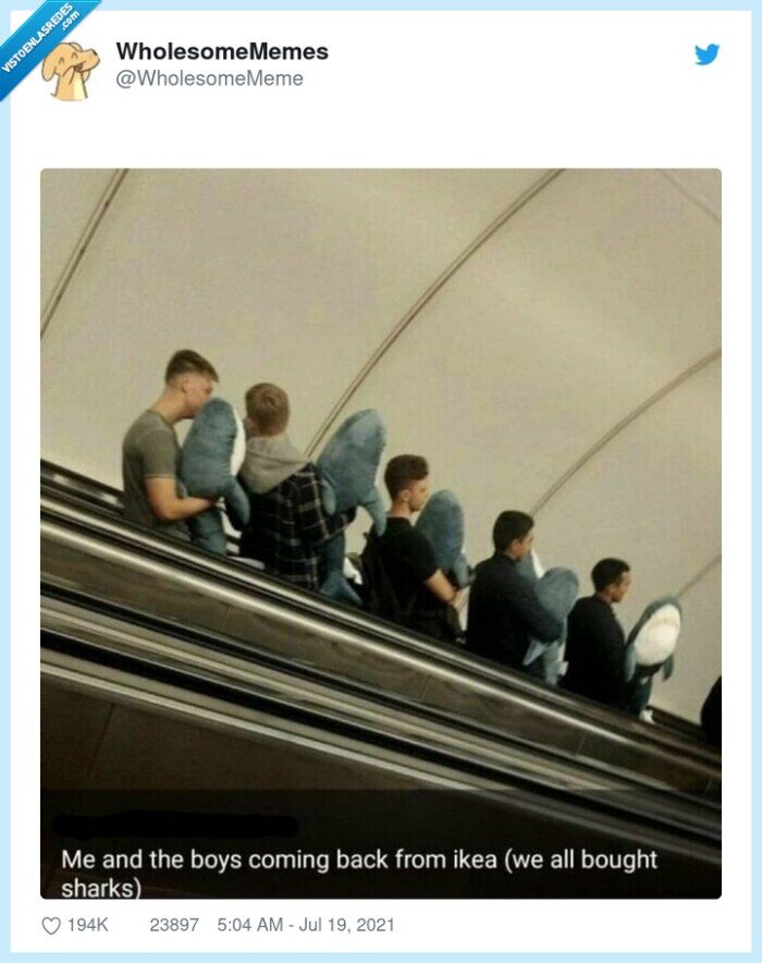 tiburón,peluche,ikea