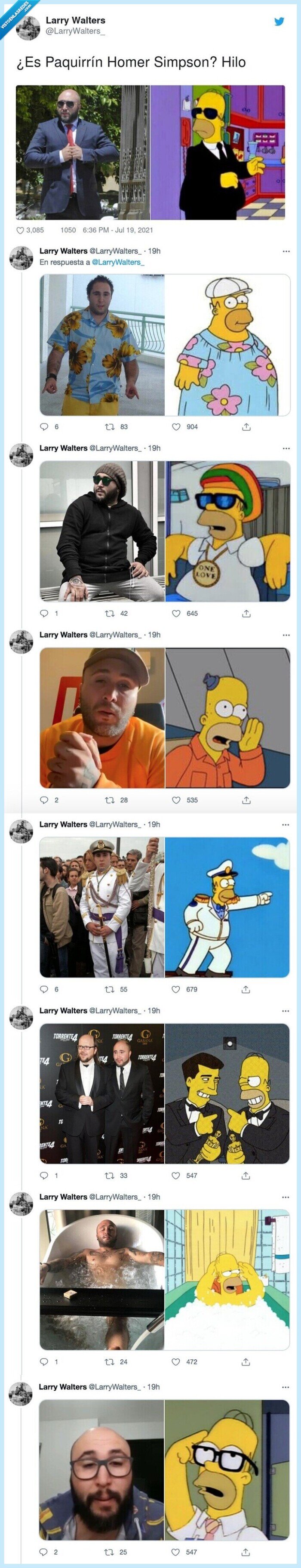 paquirrín,homer simpson,hilo