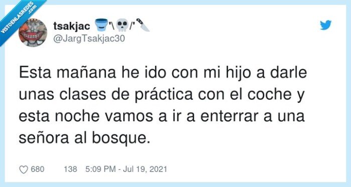 práctica,enterrar,señora,mañana,bosque,clases,coche