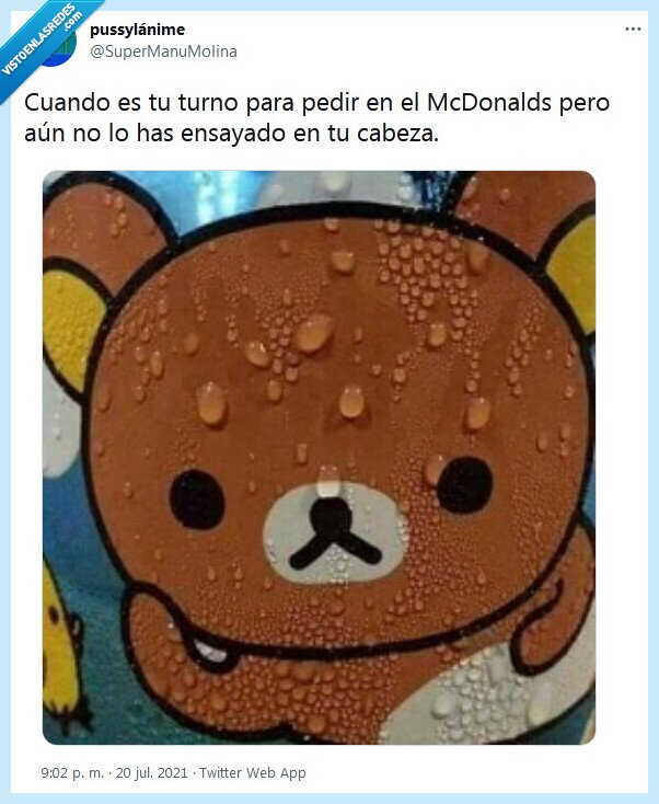 cabeza,mcdonalds,ensayar,pedir