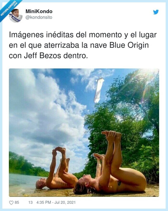 aterrizar,imágenes,inéditas,jeff bezos,origin,dentro
