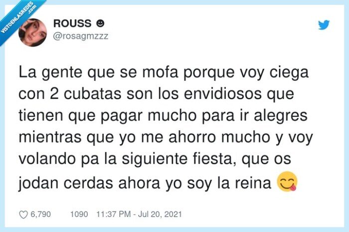 envidiosos,cubatas,alegres