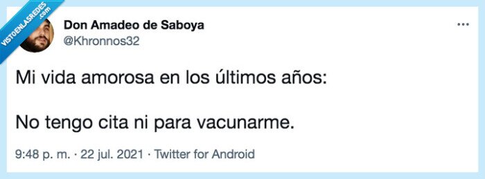 Coronavirus,vacuna,citas,amor,solo