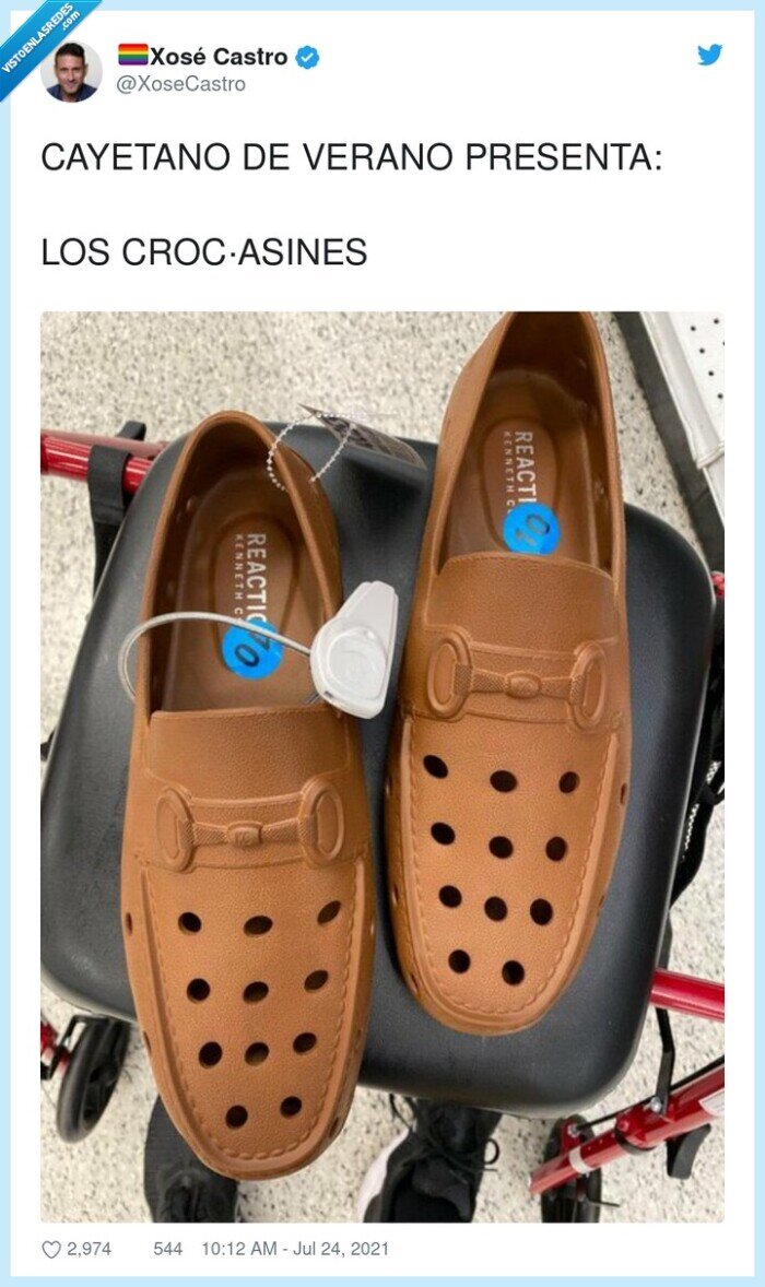 crocasines,cayetano,verano,crocs,mocasines