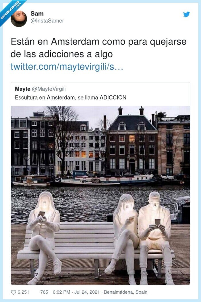 adicciones,amsterdam,quejarse,móvil