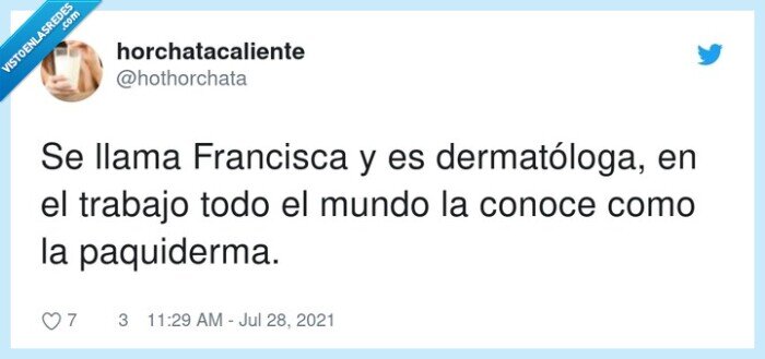 dermat&oacute;loga,paquiderma,francisca
