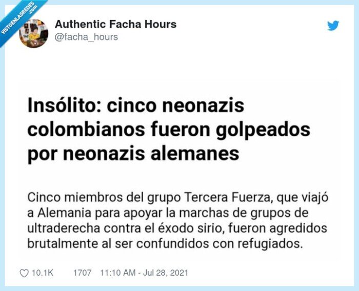 neonazis,alemanes,colombianos