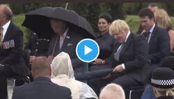 Enlace a Estas imágenes del Primer Ministro británico Boris Johnson con un paraguas parecen un capítulo de Mr Bean