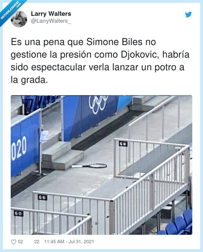 espectacular,djokovic,presión,gestionar,jjoo,simone biles