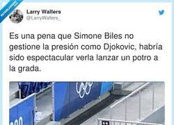 Enlace a Grada en la que estuviese sentado el propio tenista a poder ser, por @LarryWalters_