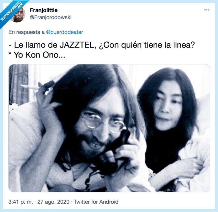 jazztel,yoko ono,linea