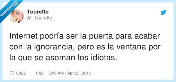 ignorancia,internet,ventana,idiotas,puerta