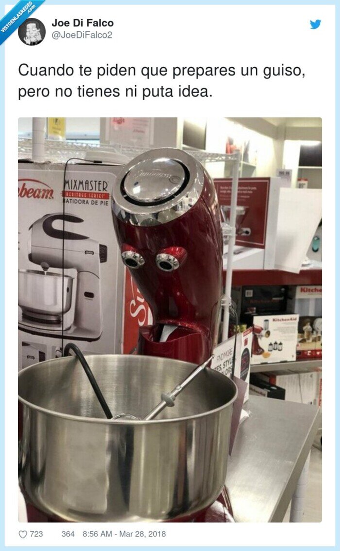 preparar,guiso,batidora