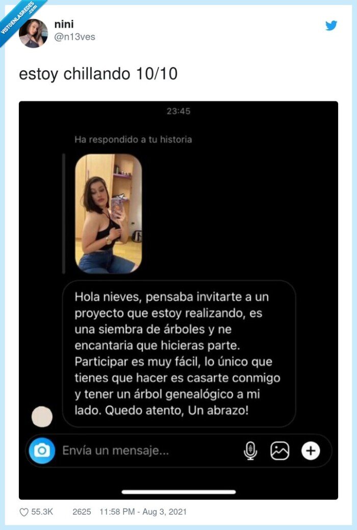 chillando,estoy,10/10,ligar,arbol geneal&oacute;gico