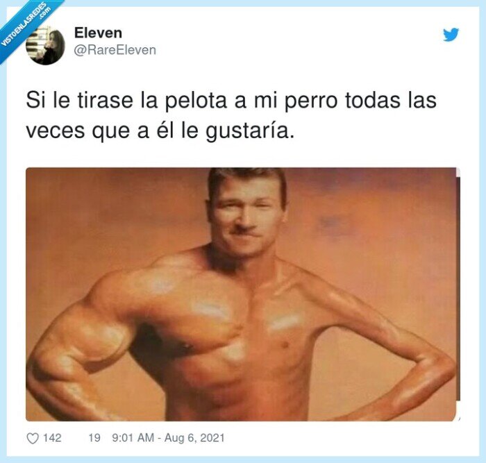 gustar,pelota,perro,veces