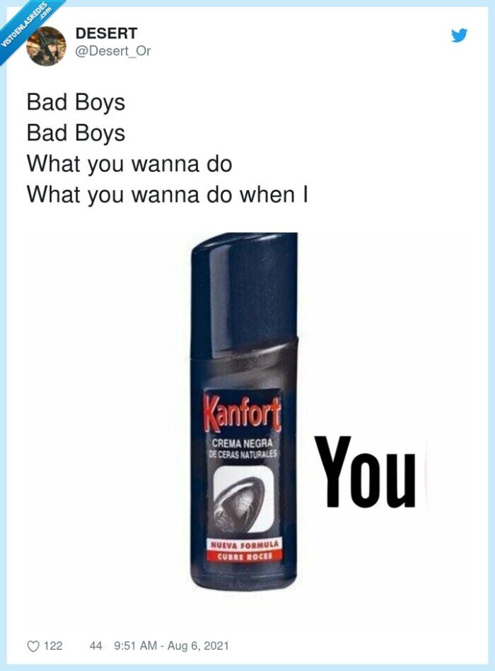 bad boys,kanfort you