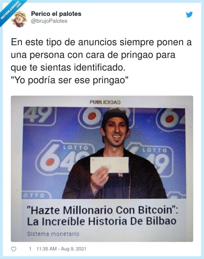 identificado,anuncios,pringao,bitcoin