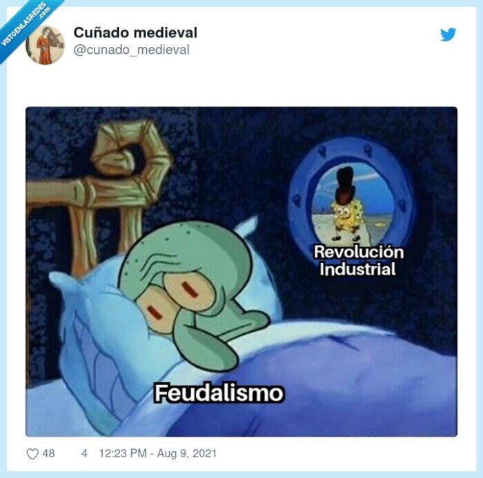 feudalismo,revoluci&oacute;n industrial