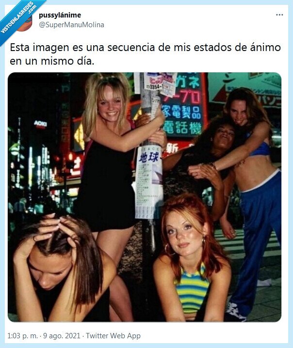 ánimo,estado,spice girls,secuencia