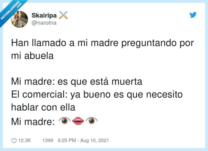 preguntar,comercial,necesitar,llamar,difunta