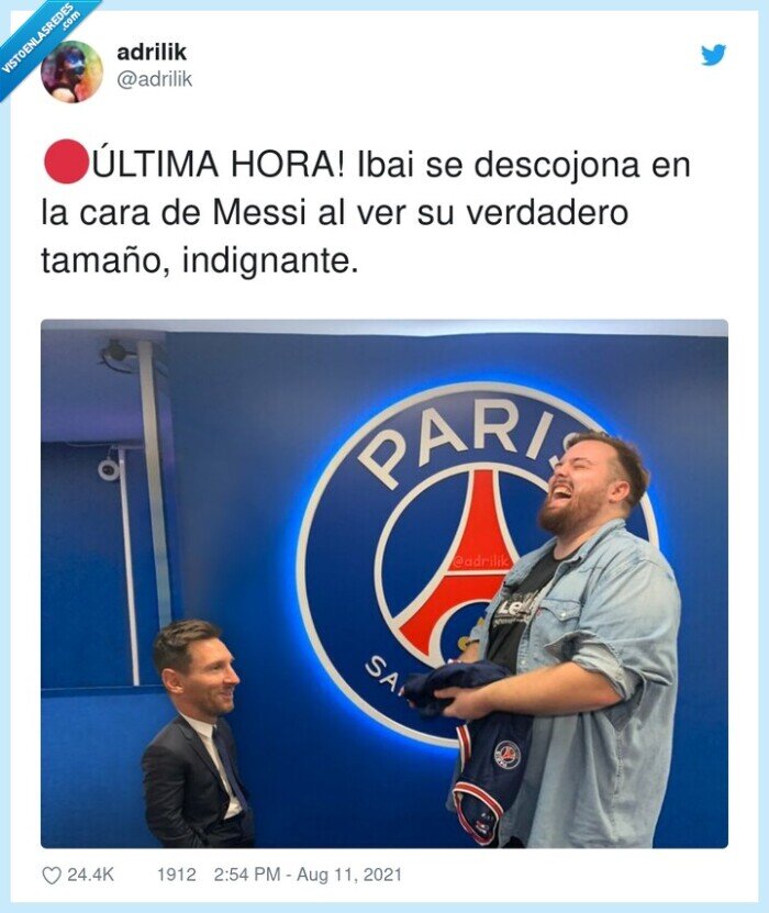 indignante,verdadero,tamaño,messi,ibai