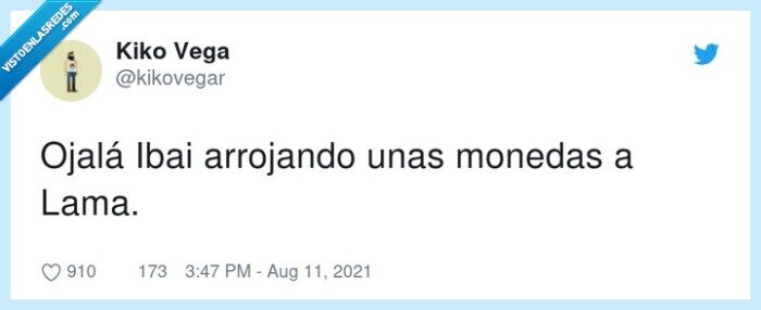 arrojar,monedas,ojalá,ibai,lama