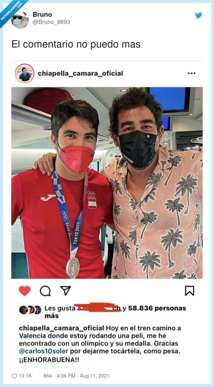 medalla,camara oficial,carlos soler