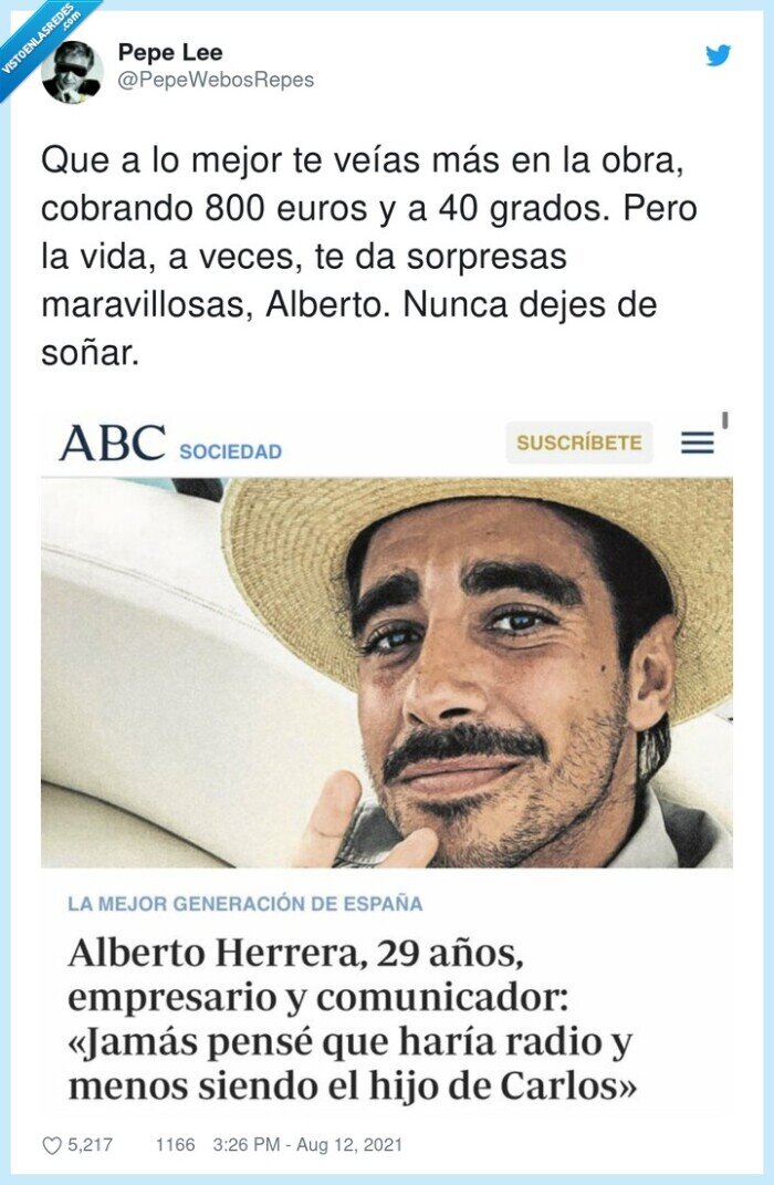 maravillosas,sorpresas,cobrando,alberto herrera,radio